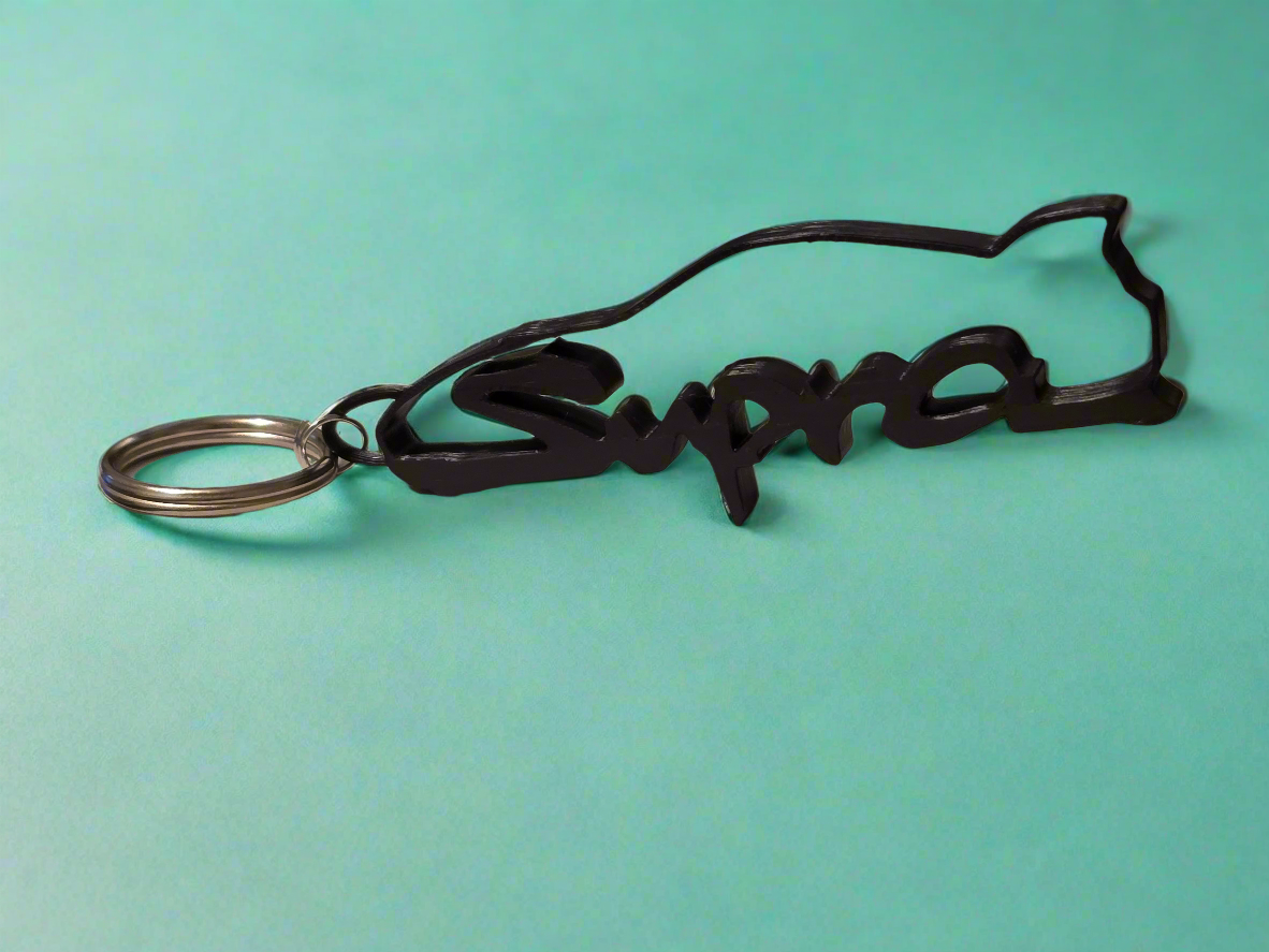 Mk4 Supra Silhouette Keychain