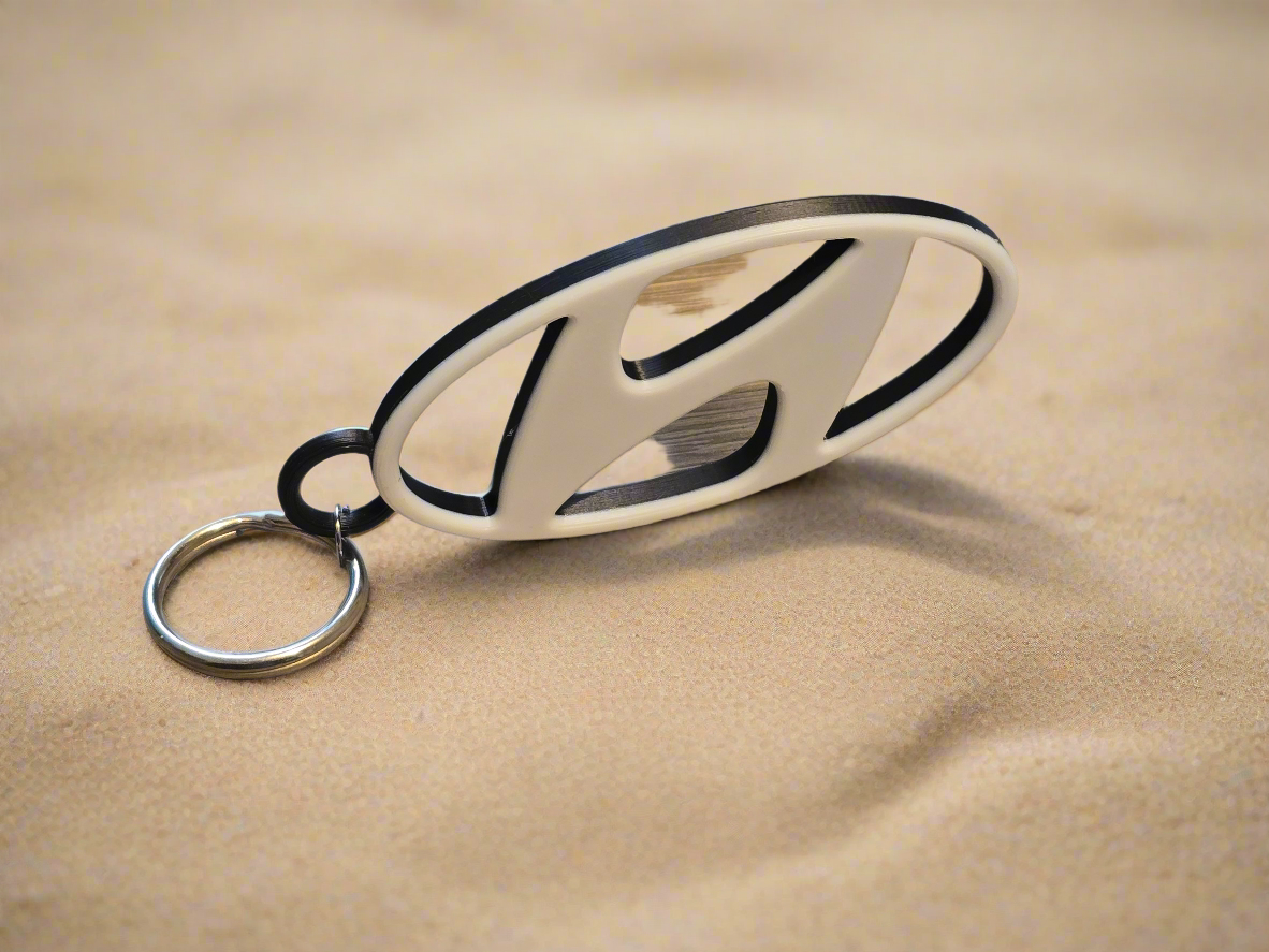 Hyundai Logo Keychain