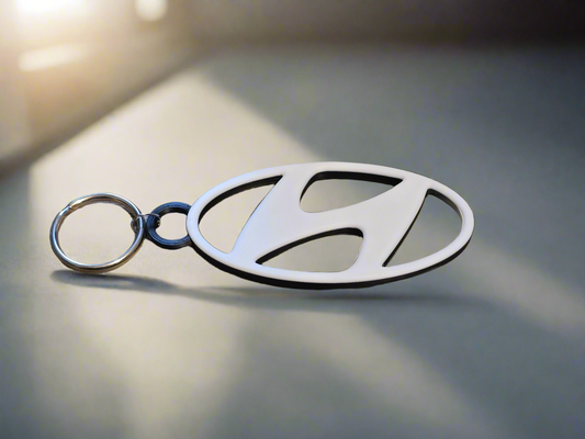 Hyundai Logo Keychain